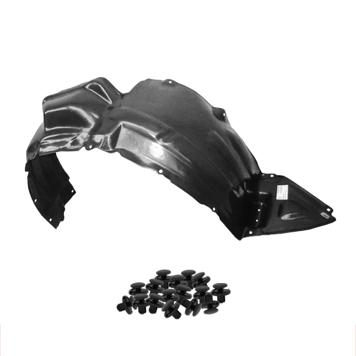 Amazon.com: Parts N Go Fender Liner w/Clips For 2004-2005 Sienna